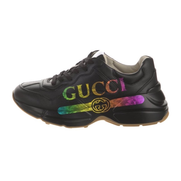 Gucci Leather Sneakers - Picture 1 of 5